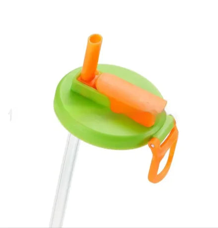 Soda Can Lid with Straw – Reusable Spill-Proof Drink Top