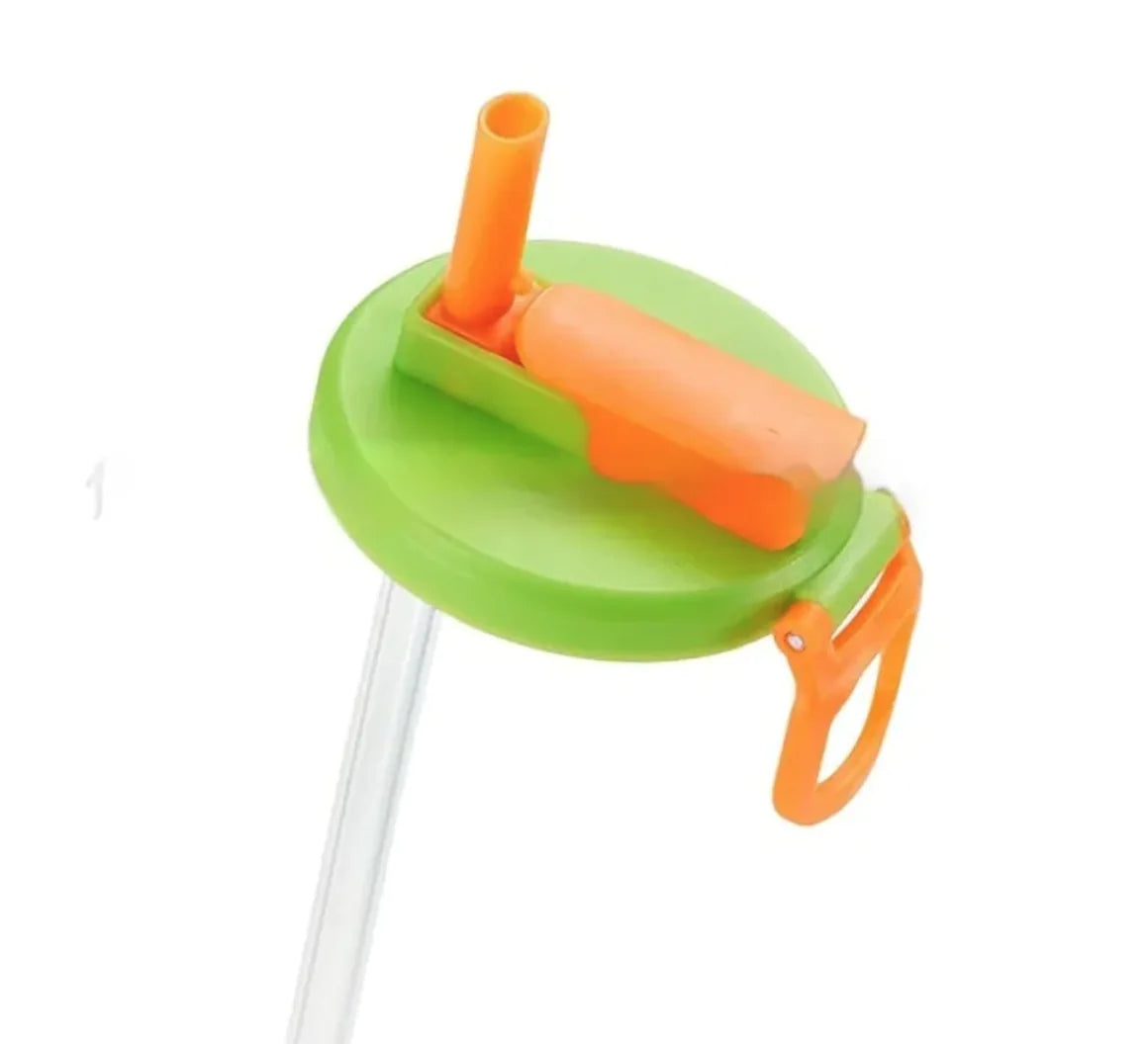 Spill-Proof Soda Can Lid with Straw – Reusable Drink Top